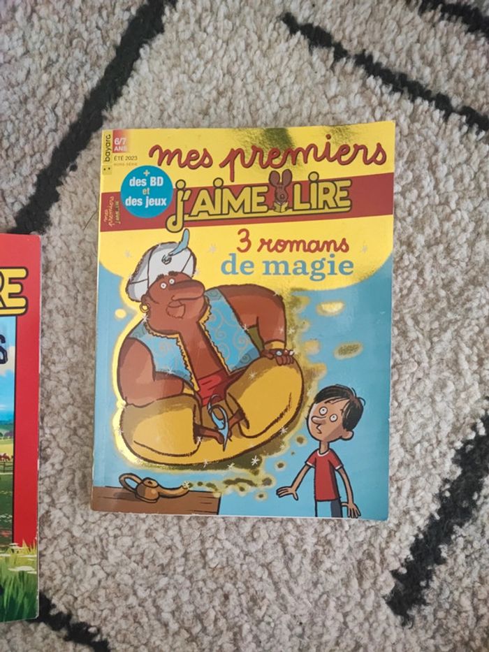 Lot de livres j'aime lire - photo numéro 2