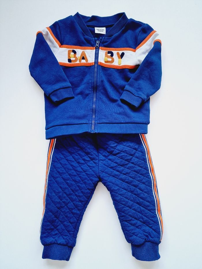 Tape À L'Œil - Ensemble training gilet manches longues + pantalon en molleton