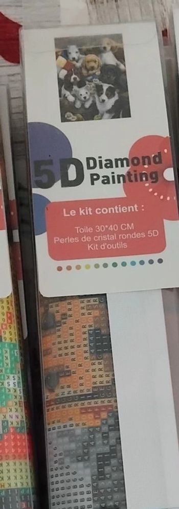 Diamonds painting