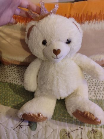 Doudou ours princesse tom et Zoé