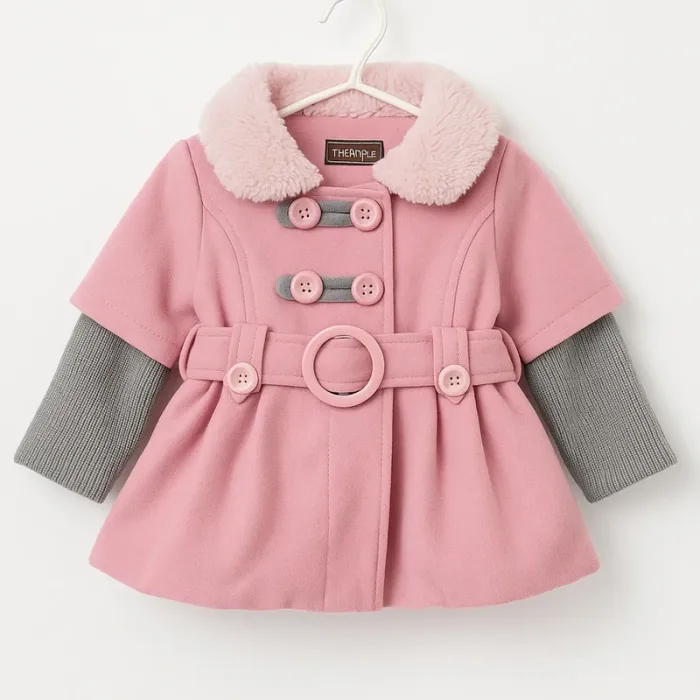 Manteau Rose 6 mois
