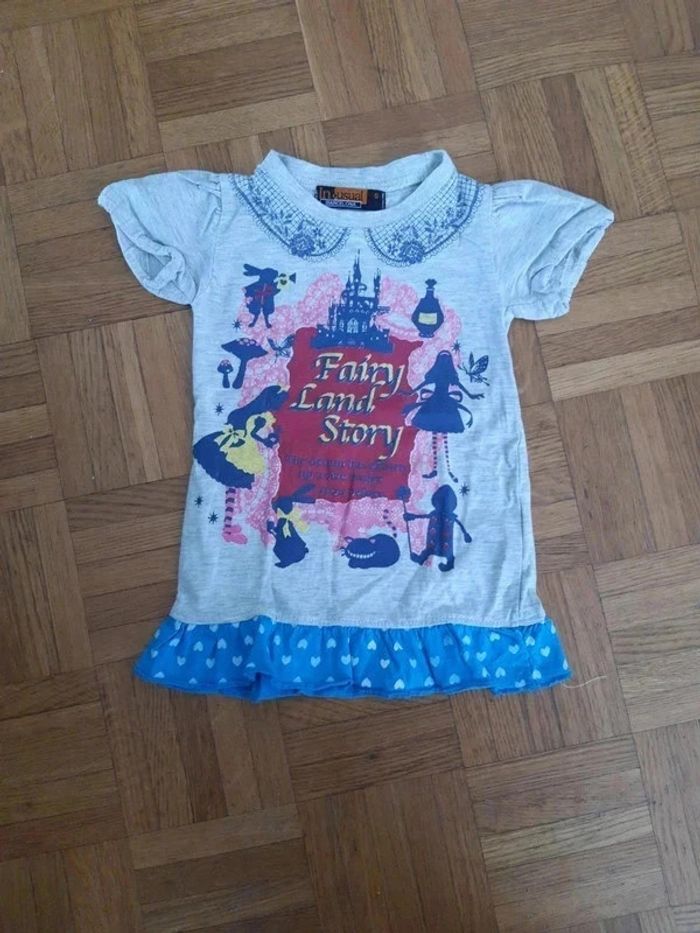 robe Disney Alice aux pays des merveilles 1 an