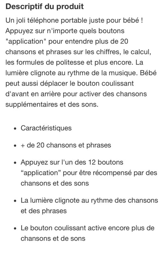 Smartphone Fisher Price - photo numéro 2