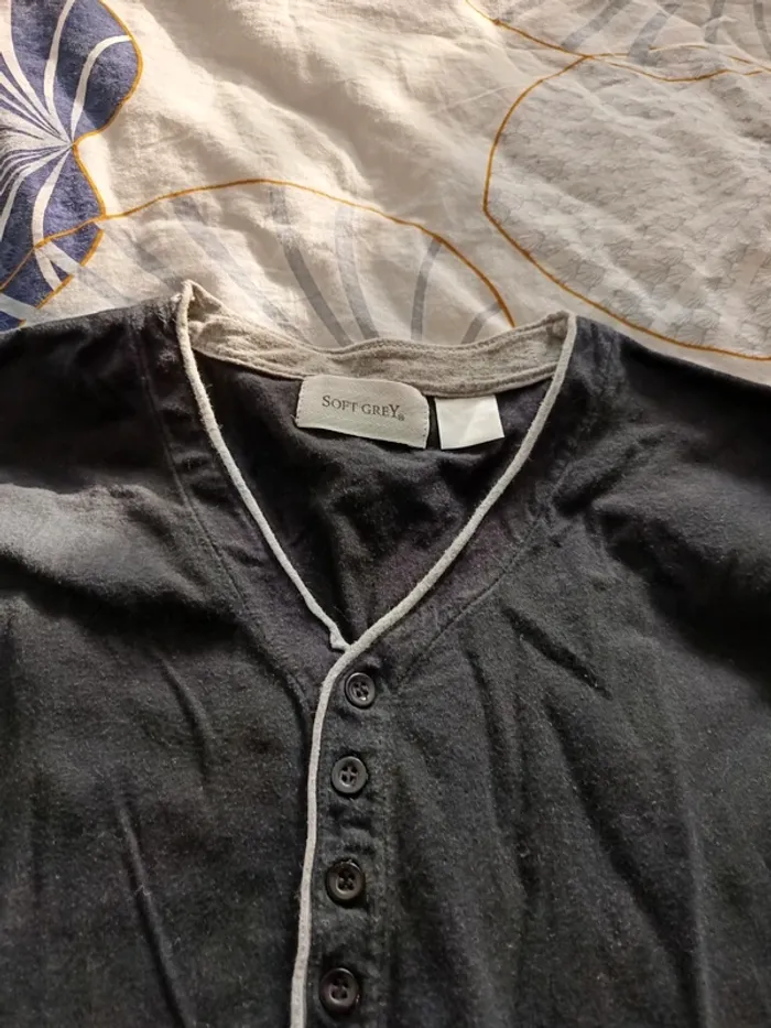 T shirt soft grey tL - photo numéro 2