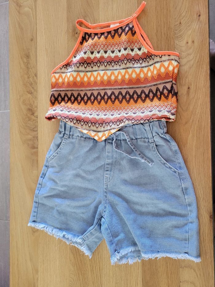 Ensemble short et haut