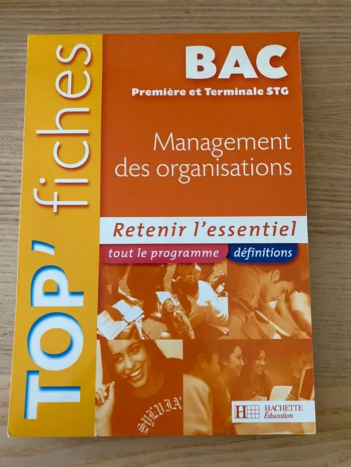 livre top’ fiches STG