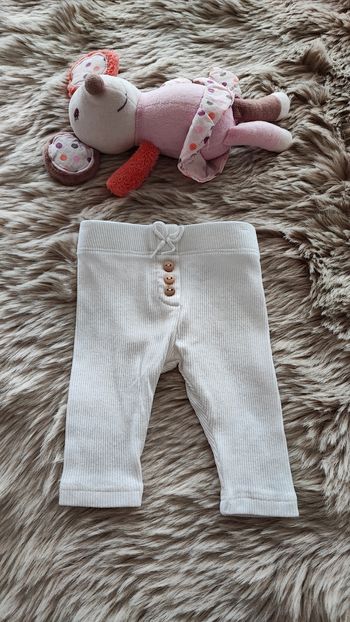 Legging blanc crème Kiabi 1 mois