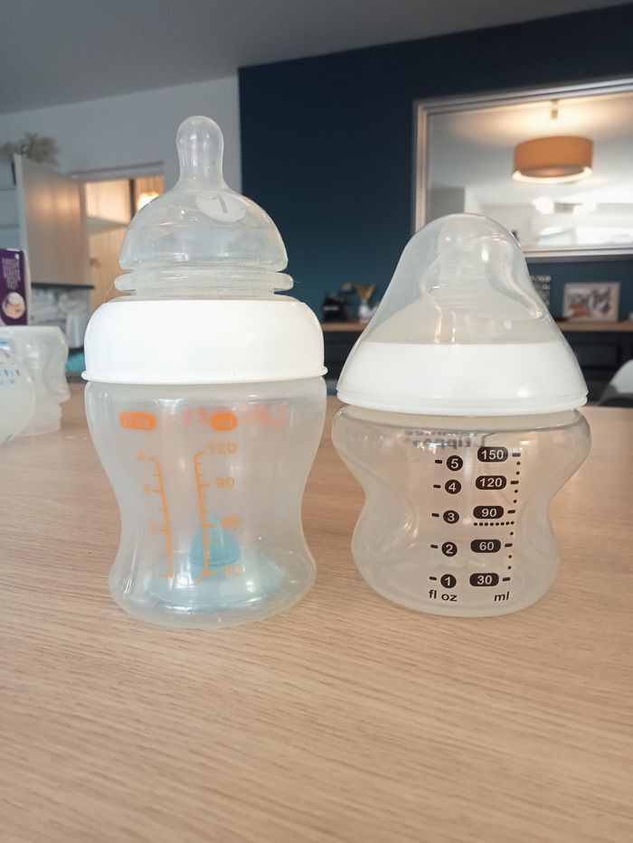 Lot biberons Philips AVENT + autres marques + goupillon - photo numéro 5