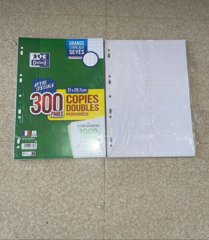 Feuille format A4