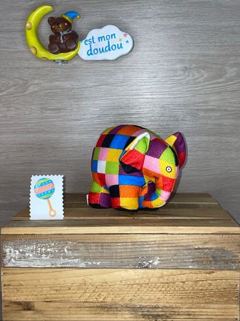 POP80 doudou éléphant 🐘 Elmer