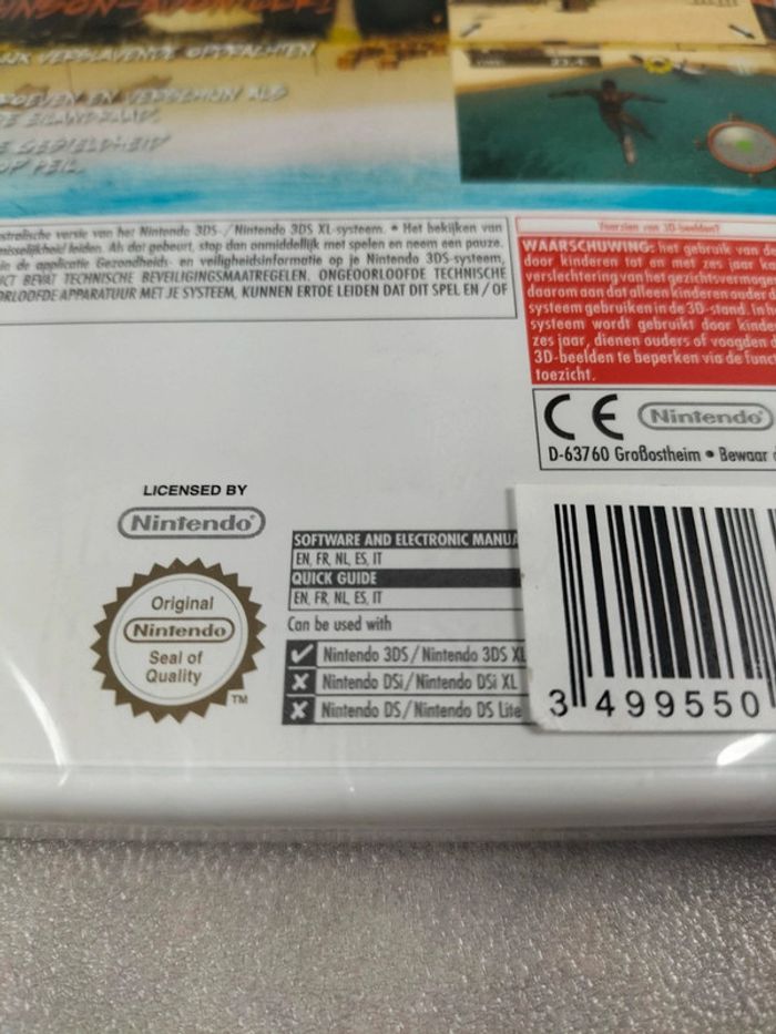 Jeu Nintendo 3DS – Expeditie Robinson 3D - photo numéro 4