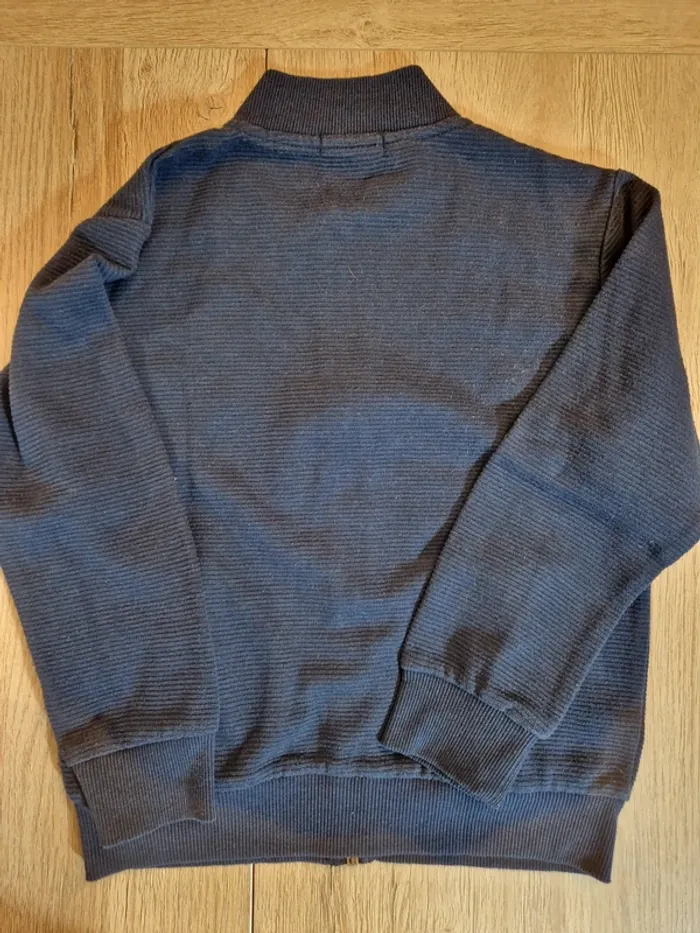 Gilet zippé Gemo garçon 8 ans - photo numéro 2