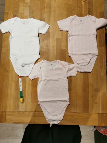 Lot 3 bodies TEX Baby 18 mois fille