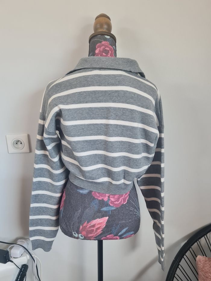 Pull croc top bershka - photo numéro 4