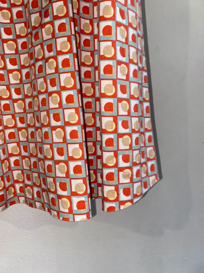 303 - robe a motifs vintage et ceinture « coquillage » mademoiselle R - photo numéro 9