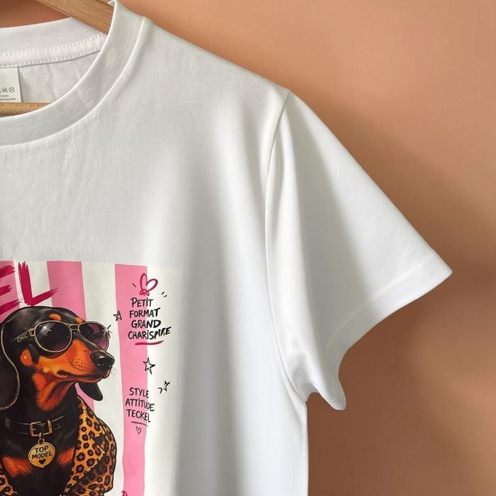 T-shirt Teckel & Co Top model Taille L Oversize – Neuf - photo numéro 3
