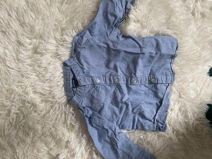Chemise à carreaux 6 mois