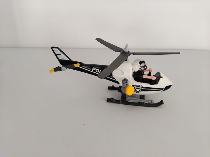 PLAYMOBIL Hélicoptère de Police 5916 Complet 🚁 - photo numéro 4