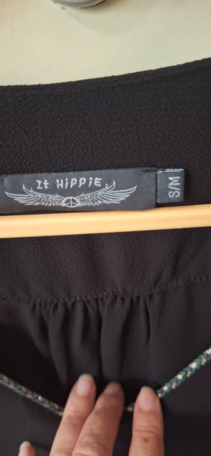 Blouse it hippie noire - photo numéro 2