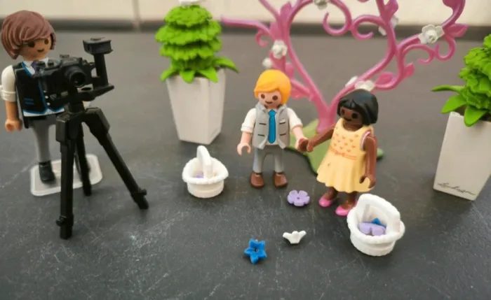 Playmobil Enfants des mariés avec photographe 9230 - photo numéro 2