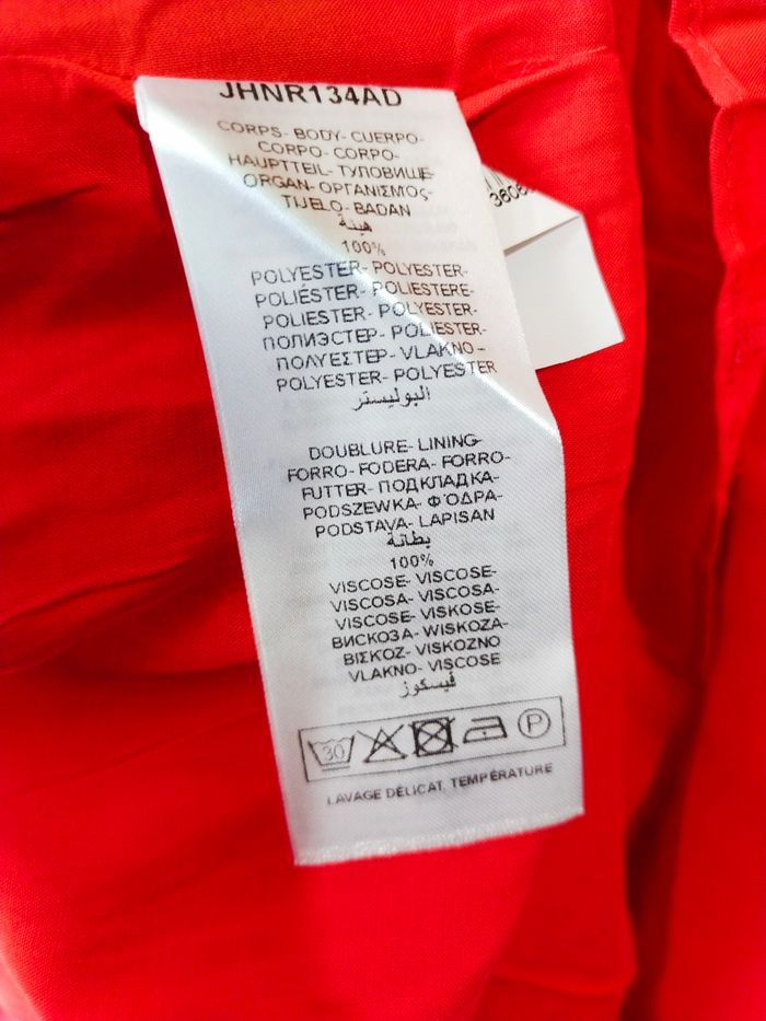 Robe corail Naf Naf taille 36 - photo numéro 5