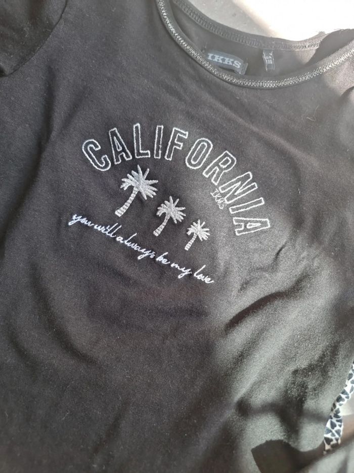 Tee-shirt manches longues ikks 6 ans - photo numéro 3