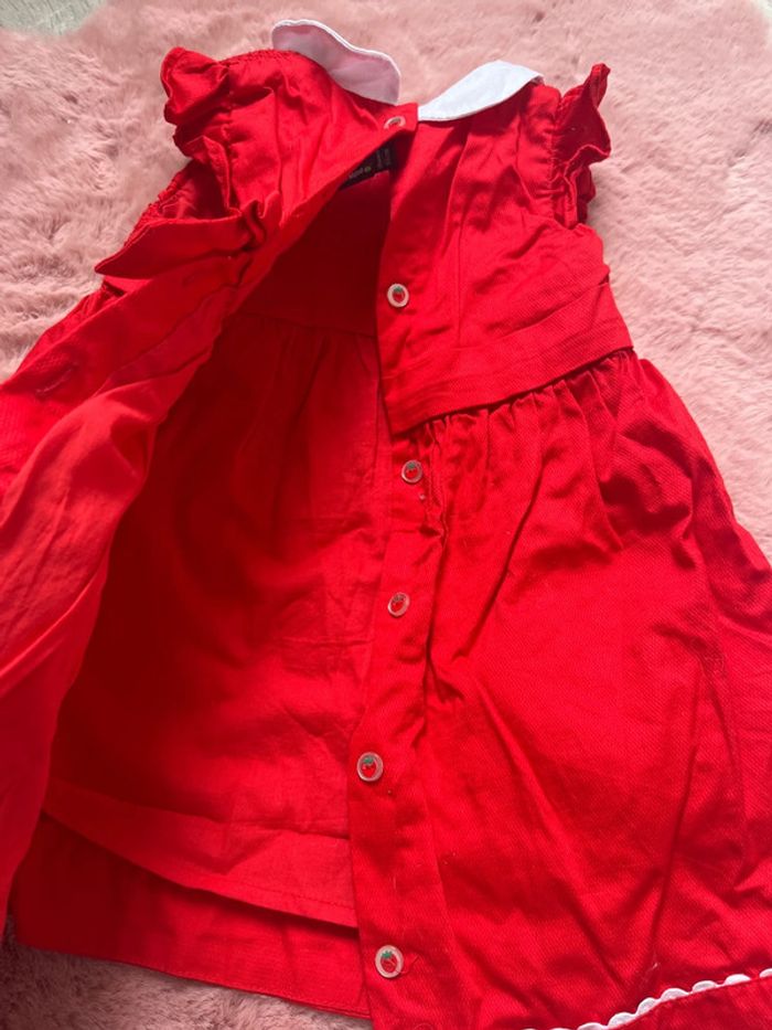 Robe rouge bébé fille 18 mois - photo numéro 5