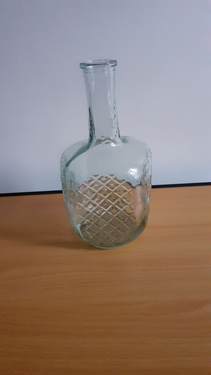 Carafe en verre vintage