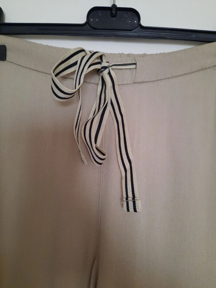 Pantalon beige Taille L - photo numéro 2