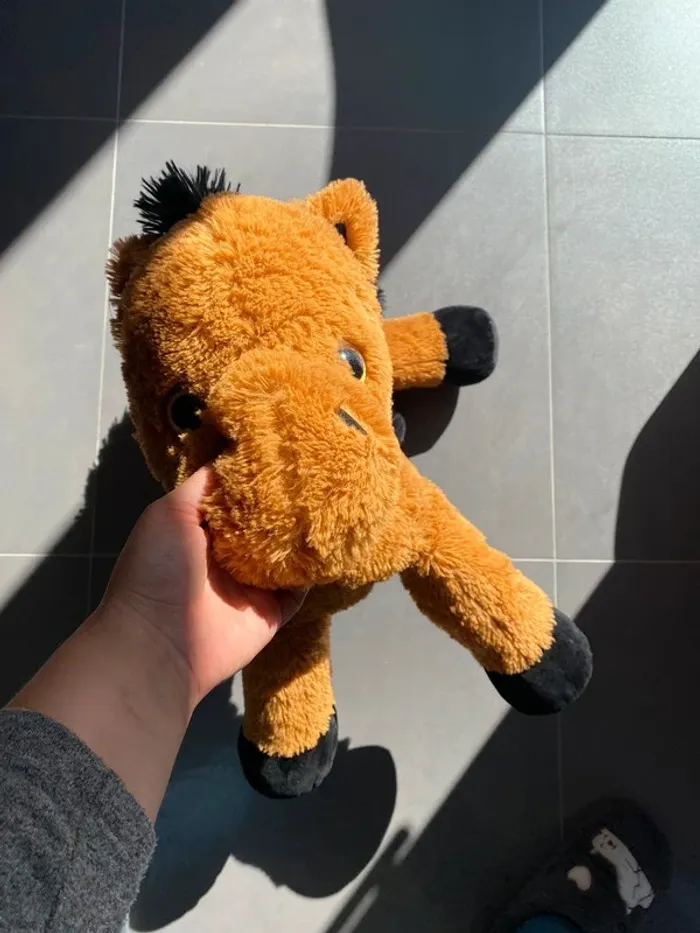 Peluche cheval environ 30cm - photo numéro 2
