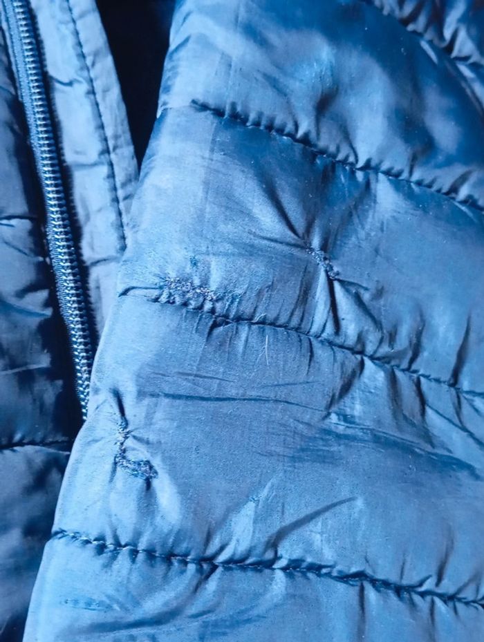 Doudoune bleu marine 5 ans - photo numéro 4