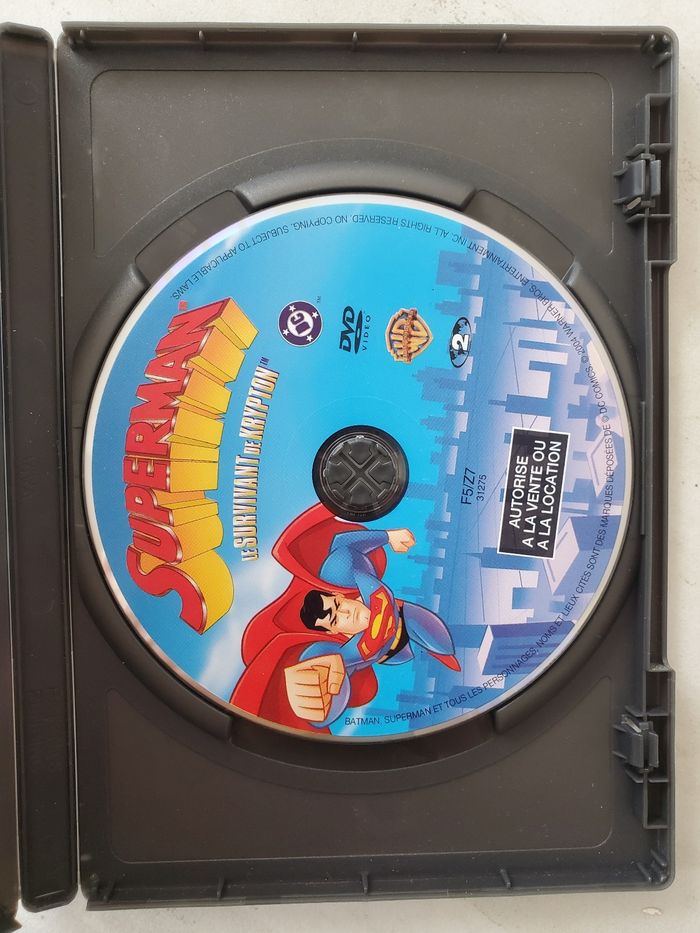 DVD Superman le survivant de Krypton Warner kids - photo numéro 2