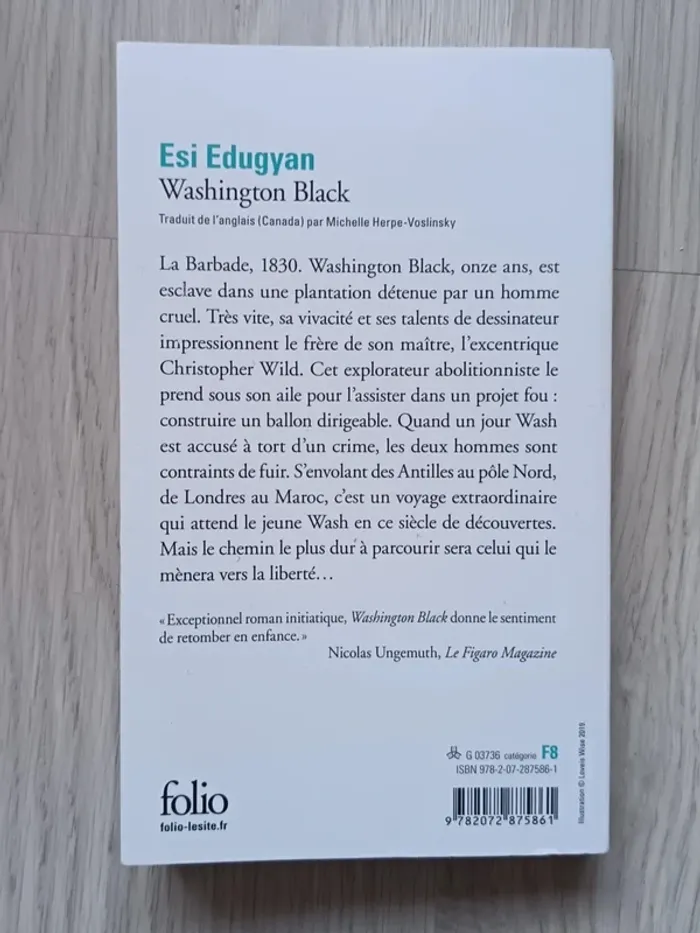 Livre Washington Black - photo numรฉro 6