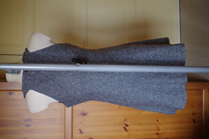 Jaye.e - Robe chasuble noir et gris chiné T L - photo numéro 7