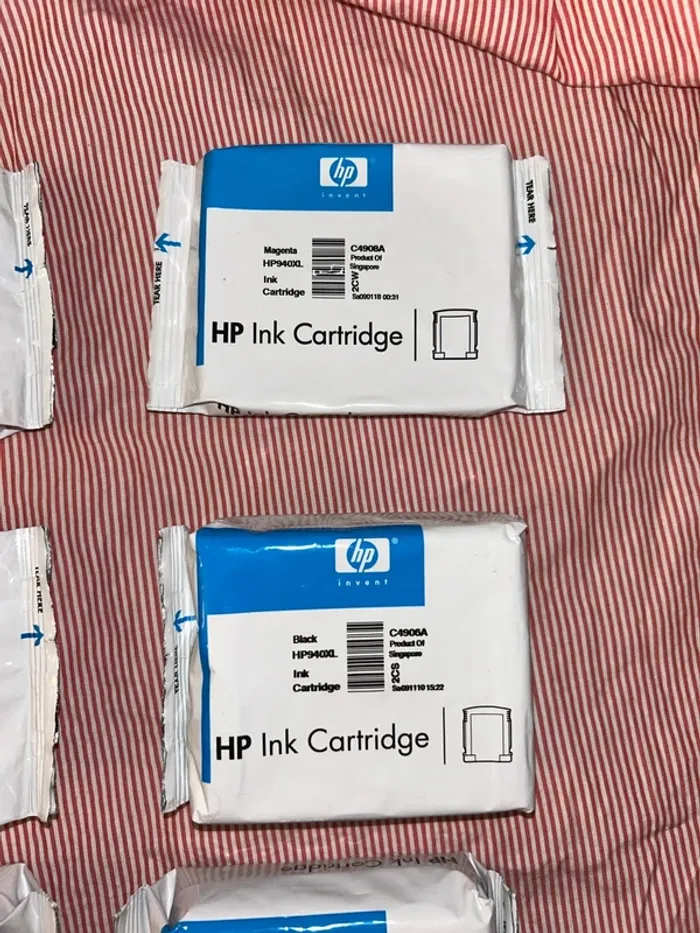 Lot de 8 cartouches d’encre HP940XL - photo numéro 2