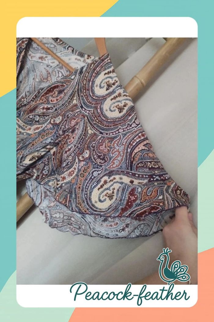 Robe longue marron TU l'effet péi - photo numéro 7