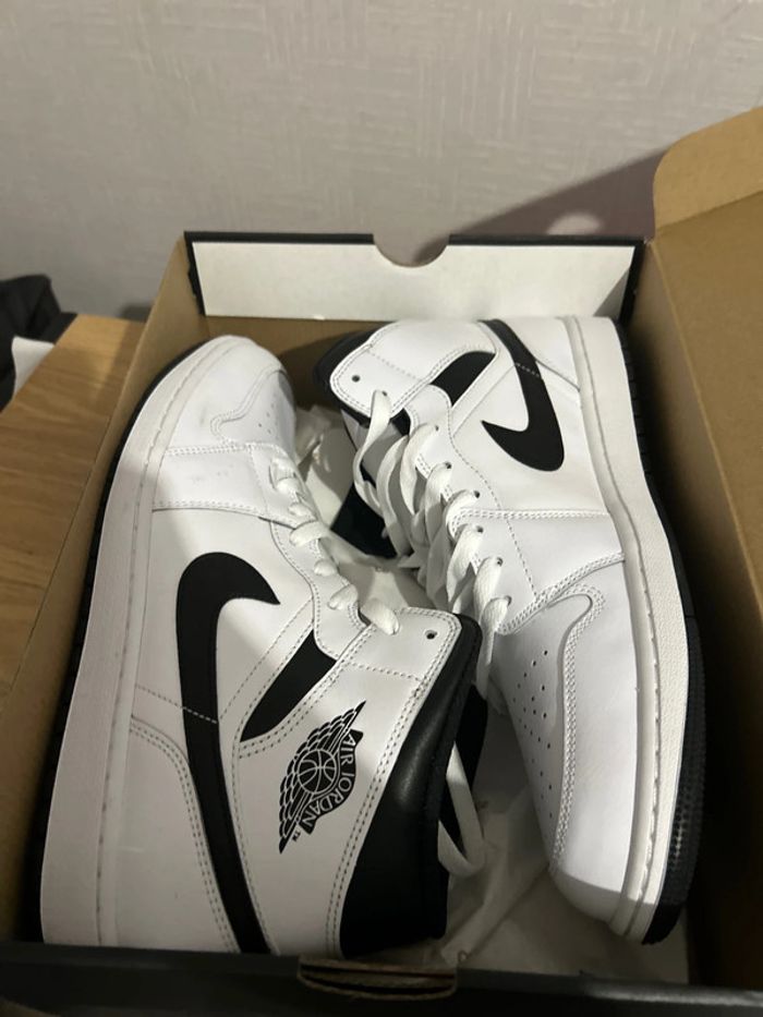 Sneakers Air Jordan 1 MID grande taille 47.5 - photo numéro 9