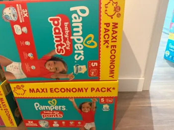 Couches Pampers baby dry pants taille 5