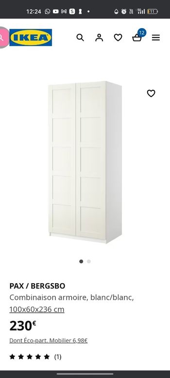 Armoire Ikea pax