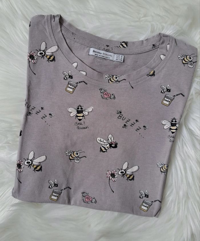 T-shirt Bershka - photo numéro 2