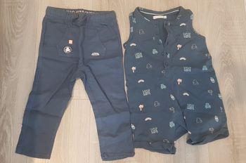 Pantalon fin et combishort lulu castagnette