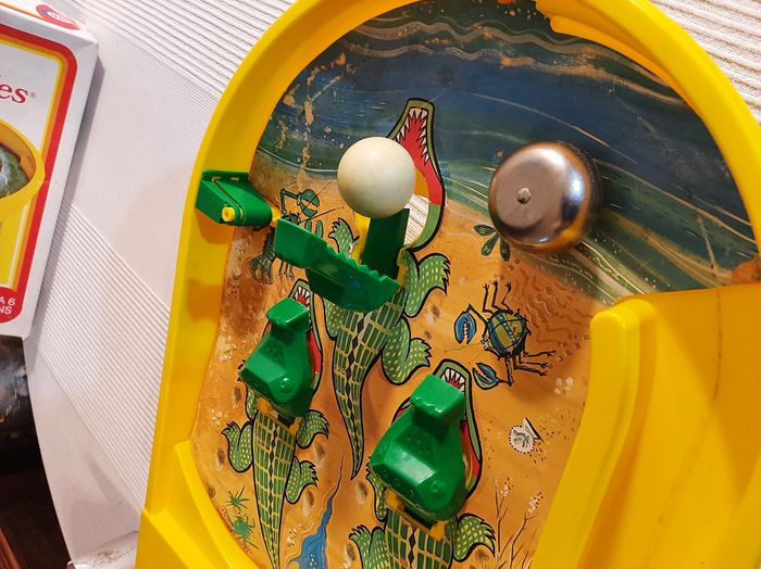 Jeu d’adresse vintage Les trois petits crocodiles – éveil et motricité - photo numéro 4