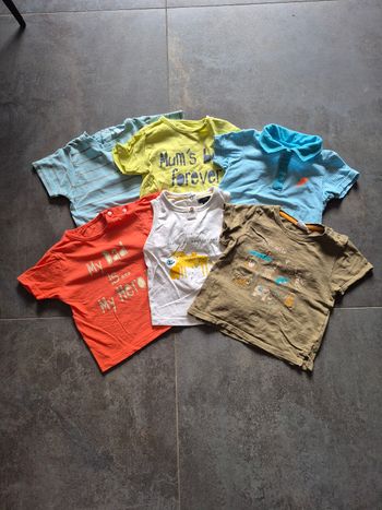 Lot tee-shirts 18 mois