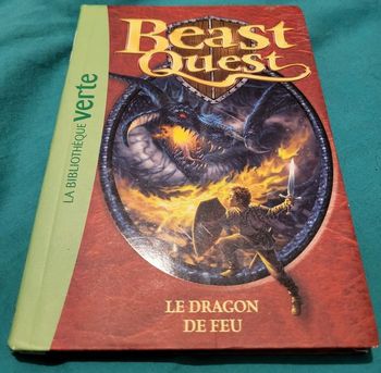Beast Quest Tome 1 Le dragon de feu bibliothèque verte
