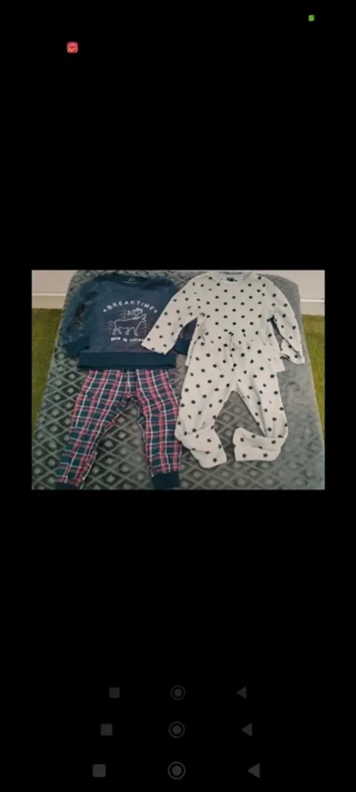 Lot pyjama
