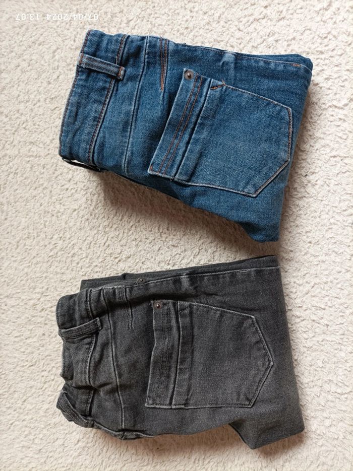 2 jeans slim garçon 8 ans
