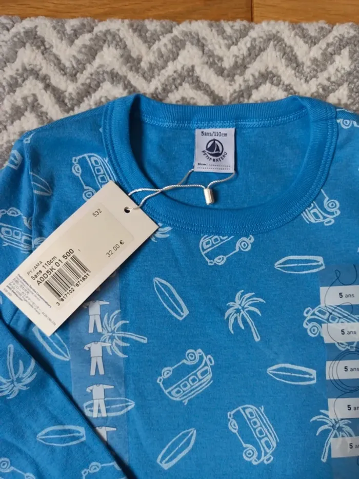 Pyjama ML - Taille 5 ans - photo numéro 3
