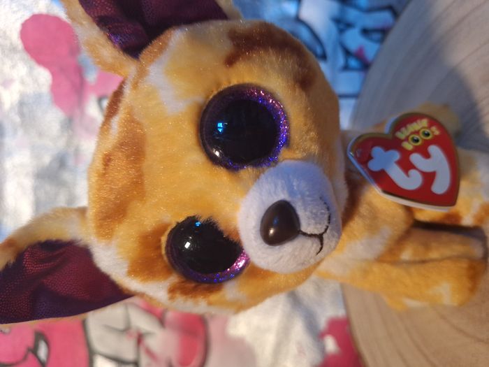 Peluche de collection Ty Beanie Boos PABLO Chihuahua 2015 - photo numéro 7