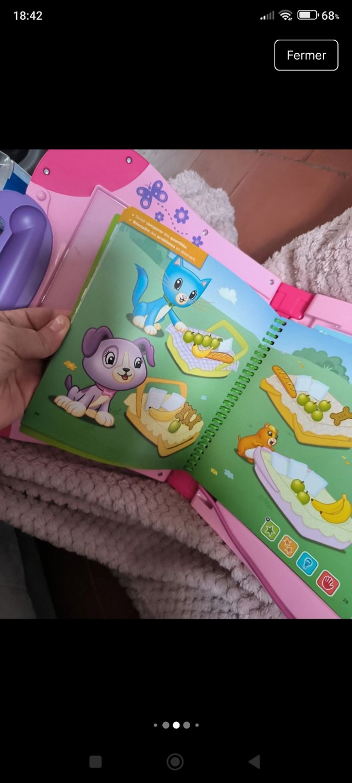 Magibook  rose VTech - photo numéro 6