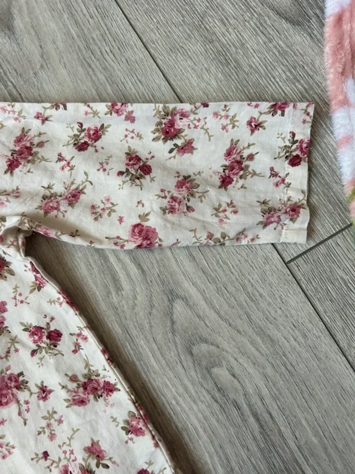 Blouse fleurie 100cm - photo numéro 3